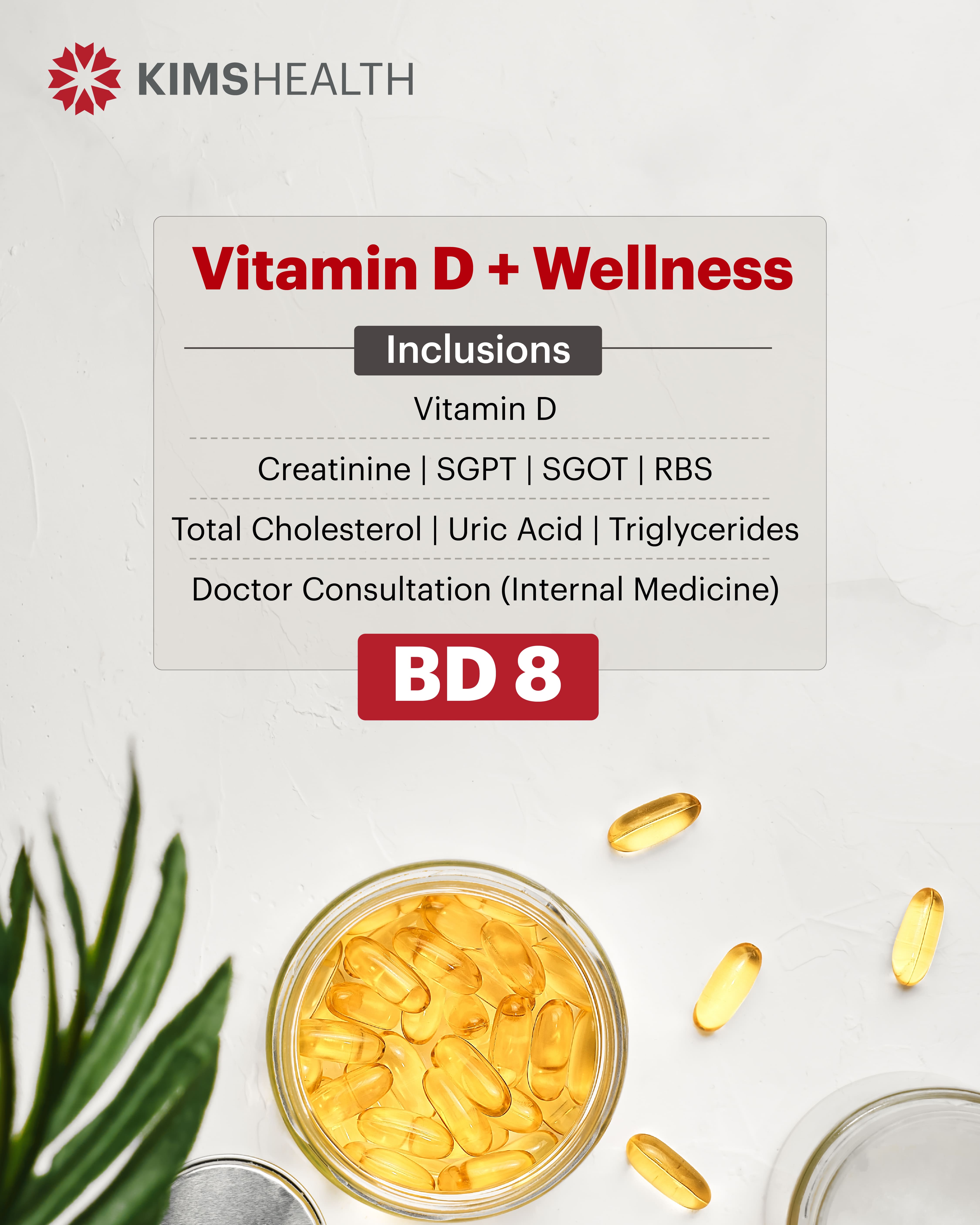Vitamin D + Wellness Package